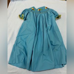 Smocked Umbrella dress